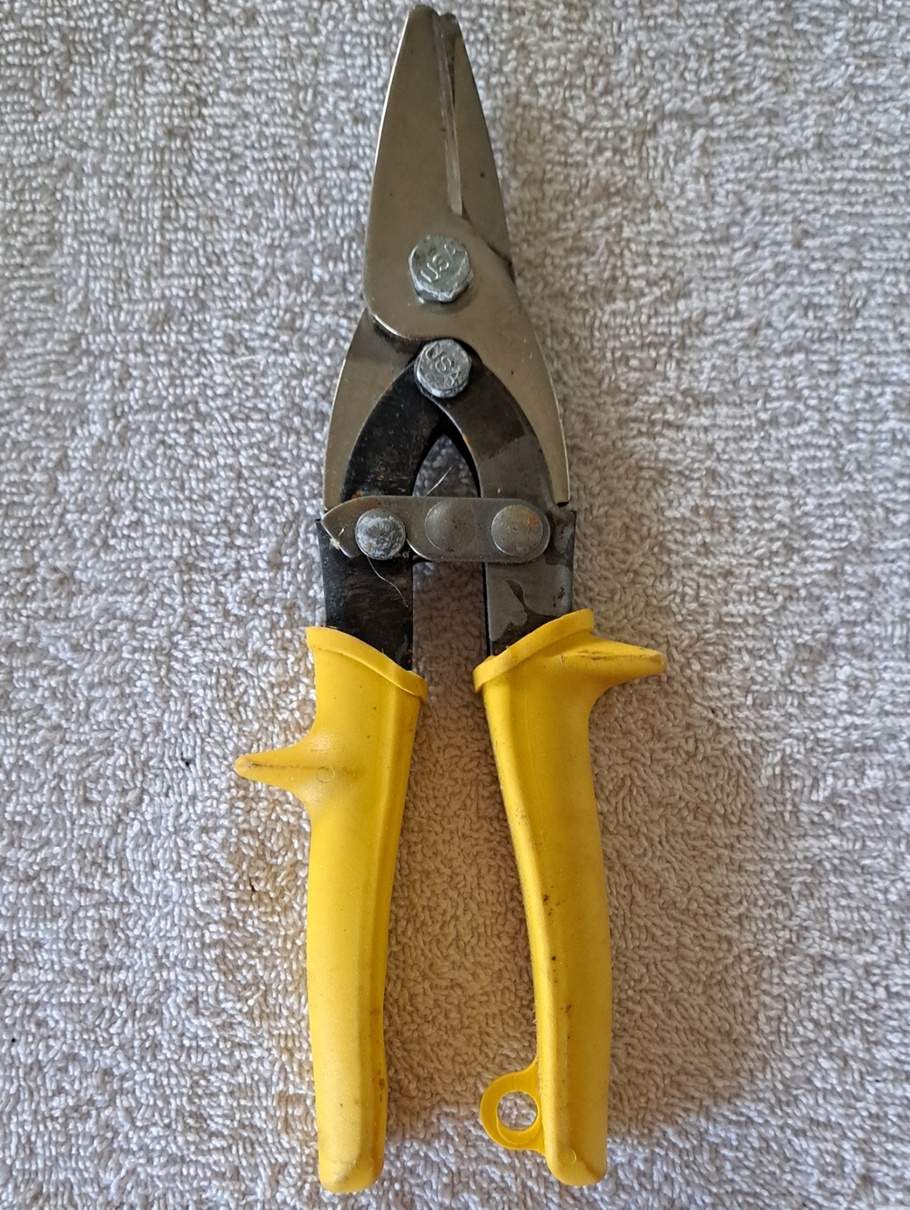 Wiss MPC3 Multi Purpose Yellow Center 9" Metal-Wizz Snips Made In USA